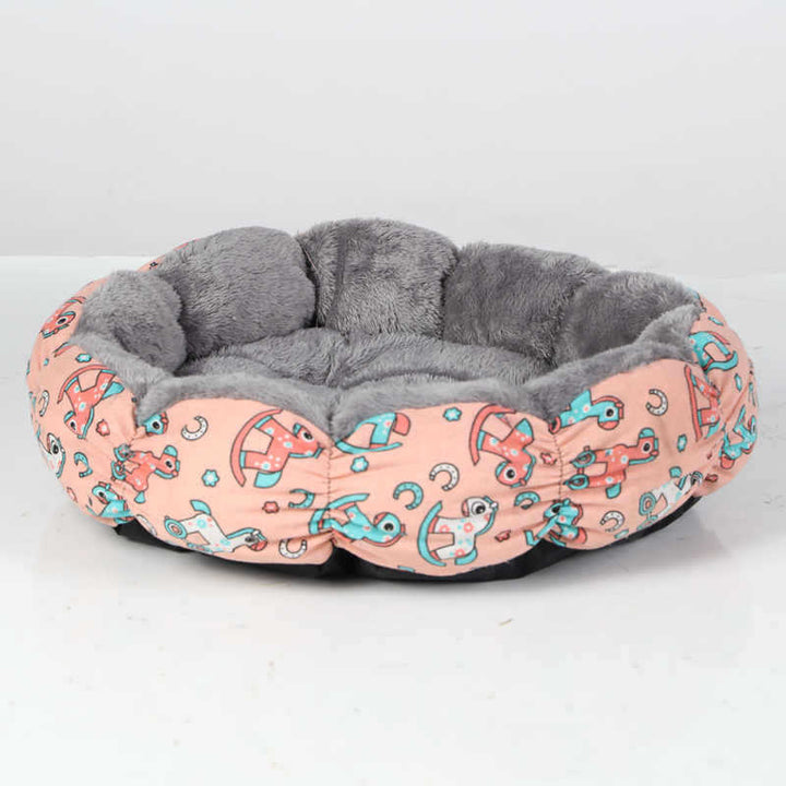 Cat Bed Cat Beds For Indoor Cats Calming Donut Bed For Puppy And Kitten Round Fluffy Pet Bed For Small Medium Dogs And Cats