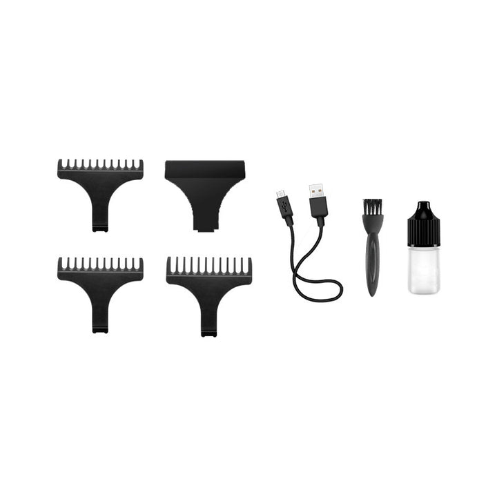 Diamond Mesh Engraving Body LC Digital Display High Power Oil Head Trim Hair Clipper