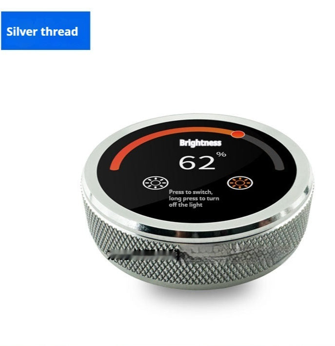 Knob Screen Round Display Small Household Appliances Central Control Audio Aluminum Alloy
